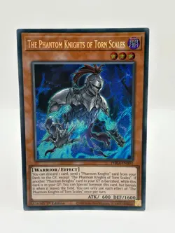 The Phantom Knights of Torn Scales - PHRA-EN003 - Secret Rare - 1st Edition LP Y - Image 1