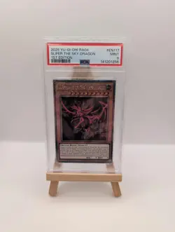 2025 YU-GI-OH! RA04-QUARTER CENTURY #EN117 SLIFER THE SKY DRAGON 1ST EDITION PSA - Image 1