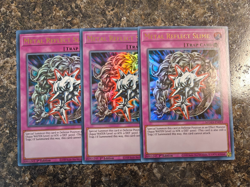 Yugioh 3x Metal Reflect Slime Playset - MAMA-EN093 - 1st Ed. Ultra Rare - LP - Image 1