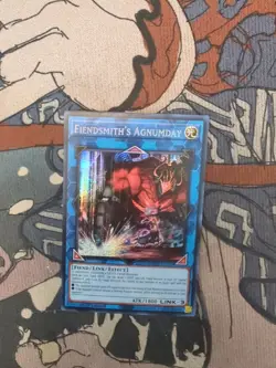 YUGIOH: 1x Fiendsmith's Agnumday MP25-EN109 Prismatic Secret Rare 2025 Mega-Pack - Image 2