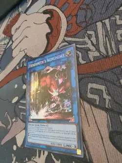 YUGIOH: 1x Fiendsmith's Agnumday MP25-EN109 Prismatic Secret Rare 2025 Mega-Pack - Image 3