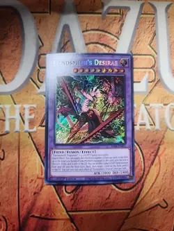 Fiendsmith’s Desirae RA04-EN056 Secret Rare 1st Ed NM Yugioh - Image 1