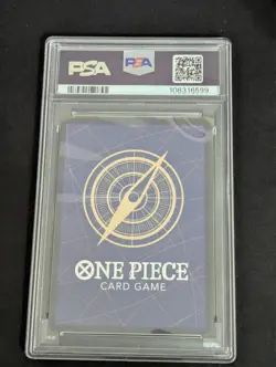 2024 ONE PIECE JAPANESE PRB01-ONE PIECE CARD THE BEST- 119 MONKEY D LUFFY PSA 9 - Image 2
