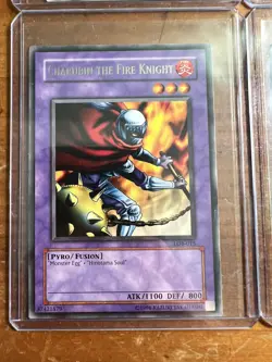 Yugioh - LOB Fusion Monster Card Lot - Flame Ghost Etc - Near Mint - Image 5