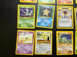 Pokemon TCG 14 Card Lot (common and uncommon) Gym Challenge Set Vintage - Image 5