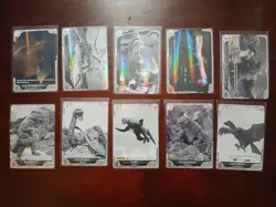 Godzilla Card Game TCG Sets 1, 2 & 4 Base Parallel Foil Rare Cards - Card Lot! - Image 1