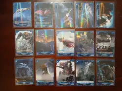 Godzilla Card Game TCG Sets 1, 2 & 4 Base Parallel Foil Rare Cards - Card Lot! - Image 2