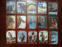 Godzilla Card Game TCG Sets 1, 2 & 4 Base Parallel Foil Rare Cards - Card Lot! - Image 3