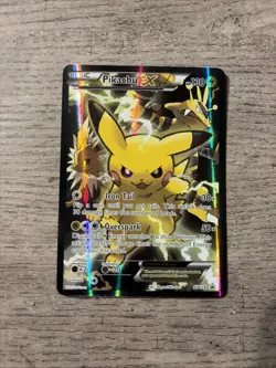Pikachu EX XY124 XY Promos - Pokemon Card - NM - Image 1