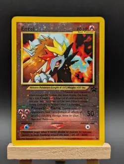 Entei #34 WOTC Black Star Promos Holo Pokemon TCG Vintage Card - Image 1