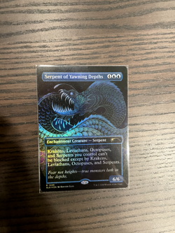 Serpent of Yawning Depths (Foil Secret Lair Promo) NM - Image 1