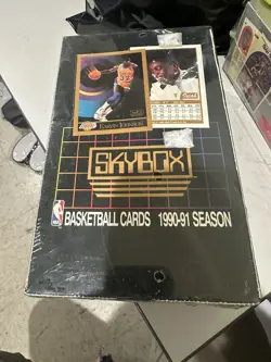 Factory Sealed Box (36 Packs) 1990-91 Skybox Series I 1 NBA Basketball Cards - Image 1