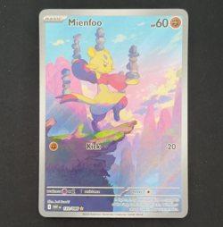 Pokemon TCG Mienfoo 133/086 Sv: White Flare Illustration Rare Holo English - Image 1