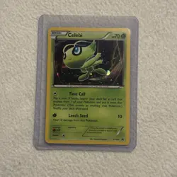 Celebi XY187 2017 Pokemon Black Star Promo Holo LP - Image 1