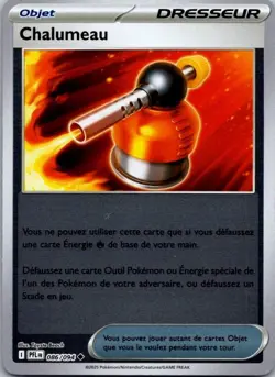 Carte Pokemon Dresseur Chalumeau 086/094 Reverse 2025 - Image 1