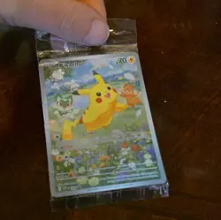 4 Card Pikachu Pack 088 SV Promo Cards Holo Promo English 70 HP 2024 - Image 2