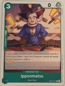 Ipponmatsu OP12-021 C Legacy of the Master One Piece Card Game NM/M - Image 1