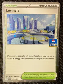 Pokemon Levincia 150/159 Southeast Asia League Stamp Promo - Image 1