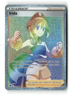 Irida 204/189 Rainbow Rare Astral Radiance Pokemon Holo NM - Image 1