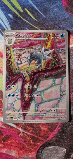 Arctibax 209/193 Sv02 Paldea Evolved Illustration Rare Full Art, NM - Image 1
