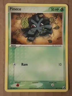 Pokemon Pineco 66/115 ex Unseen Forces NM-MT See Pictures - Image 1