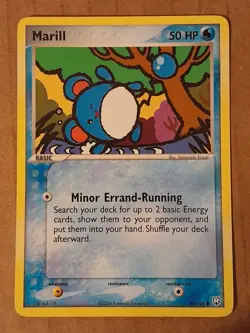 Pokemon Marill 68/109 Team Rocket Returns NM See Pictures - Image 1