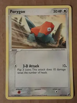 Pokemon Porygon 69/115 ex Unseen Forces NM-MT See Pictures - Image 1