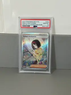 2023 Pokemon SV 151 Erika's Invitation Special Illustration Rare #203/165 PSA 10 - Image 1