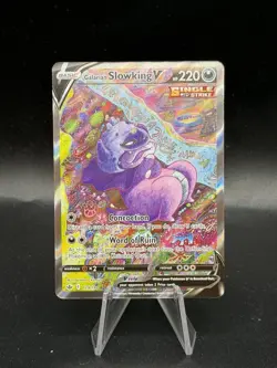 Galarian Slowking V - 179/198 - Pokemon Chilling Reign Alternate Art Rare NM IH3 - Image 1
