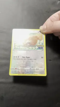 Bidoof (Peelable Ditto) 059/078 Pokemon GO Reverse Holo - Image 2