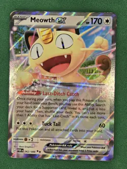 Pokemon TCG Meowth ex 062/088 - Double Rare Perfect Order - Image 3