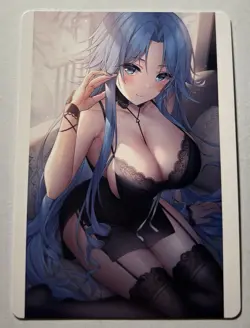 SEXY HEROINE WAIFU Sovetskaya Belorussiya AZUR LANE ACG TRIM HOLO CARD NM - Image 2