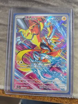 Zeraora 151/142 Stellar Crown Illustration Rare Holo Pokemon NM - Image 2