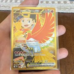The Pokemon Company Ethan's Ho-Oh ex 239/182 SV10 Hyper Rare Full Art Holo EN - Image 2
