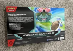 Pokemon TGC: Venusaur ex and Blastoise ex Premium Collection GameStop IN HAND - Image 2