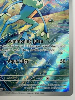 Frogadier 089/086 Chaos Rising Full Art Holo Rare HP 100 English - Image 4