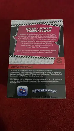 Pokemon TCG Scarlet & Violet White Flare Booster Bundle Sealed - Image 3