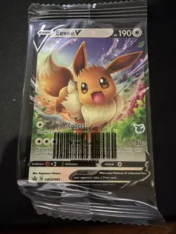 SEALED| Pokemon TCG Eevee V Battle Academy 2022 Swsh065 Regular Promo - Image 1