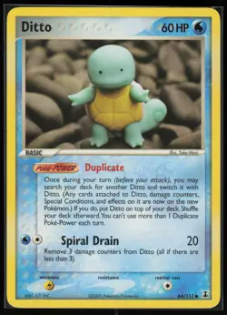 Pokemon Ditto - 64/113 (Squirtle) Common Normal Delta Species 064/113 NM - Image 1