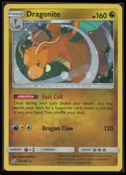 Pokemon Dragonite - Cosmos Holo Promo Miscellaneous Cards & Products 119/181 NM - Image 1