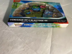 2024 Pokemon Venusaur ex & Blastoise ex Premium Collection Foil Booster Box New - Image 4