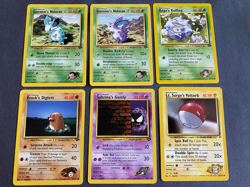 6 Card Pokemon Gym Challenge* LOT Pokemon TCG Card LOT - Image 1