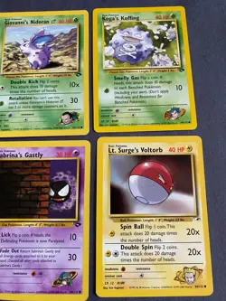 6 Card Pokemon Gym Challenge* LOT Pokemon TCG Card LOT - Image 4