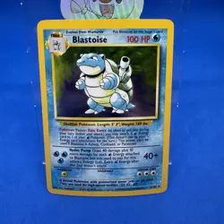 Blastoise Holo Rare 2/102 Pokemon Card Base Set LP - Image 1