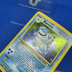 Blastoise Holo Rare 2/102 Pokemon Card Base Set LP - Image 4