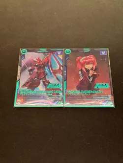 Girls Collection Trading Card Agnes Gelgoog Mnras Promo Holo ARS10 Limited - Image 1