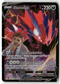 Eternatus V TG21/TG30 Holo V Rare Lost Origin Trainer Gallery Pokemon MP - Image 1