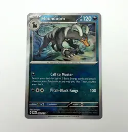 Pokemon TCG Houndoom 063/131 Sv: Prismatic Evolutions Master Ball PatternEN - Image 1