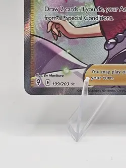 Aroma Lady - Pokemon TCG Evolving Skies 199/203 Full Art Holo Ultra Rare EN - Image 3