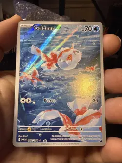 👻⚫🎏Goldeen 087/084 Pitch Black Illustration Rare Pokemon English Card NM - Image 1